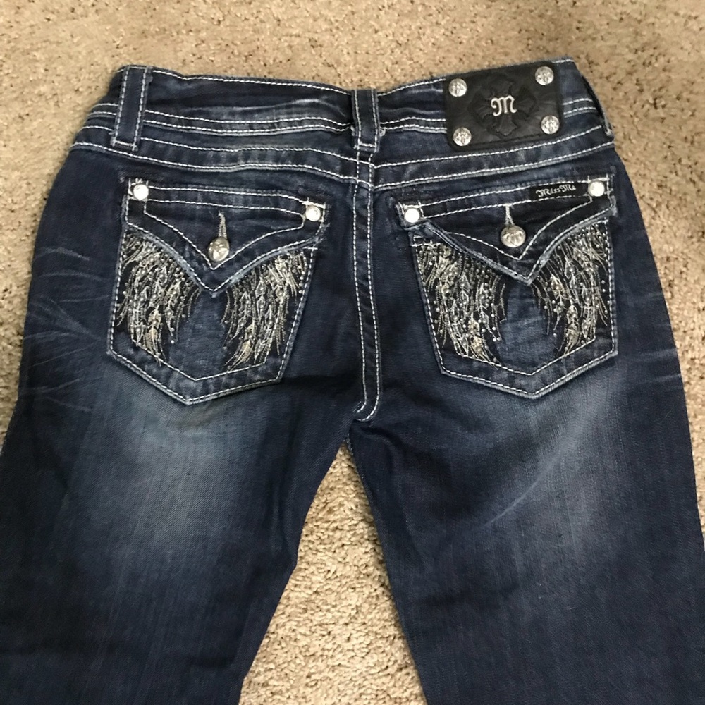 Miss Me Boot cut jeans size 27 4